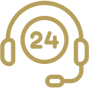 24/7 Customer Support Icon